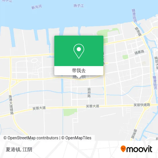 夏港镇地图