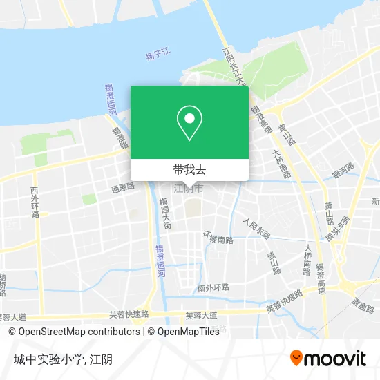 城中实验小学地图