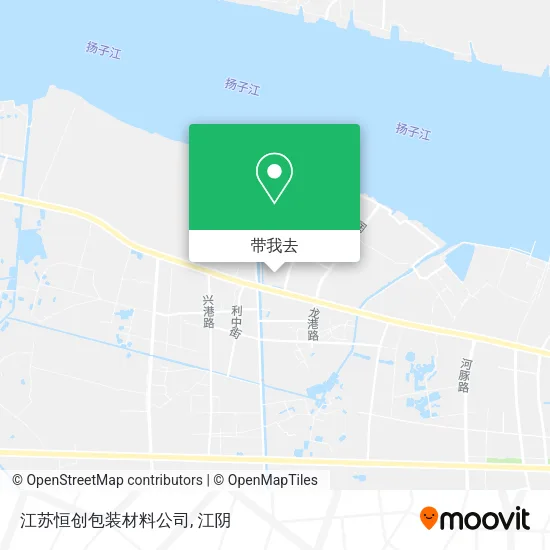 江苏恒创包装材料公司地图