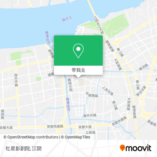 红星影剧院地图
