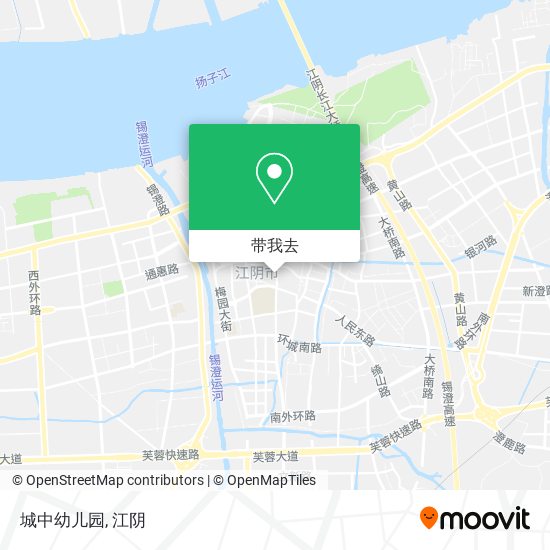 城中幼儿园地图