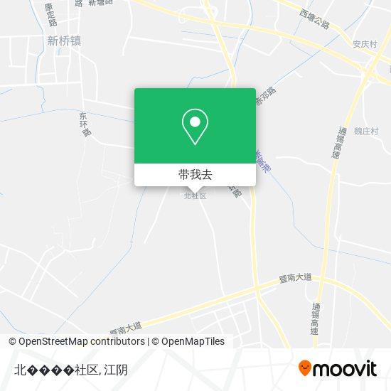 北����社区地图