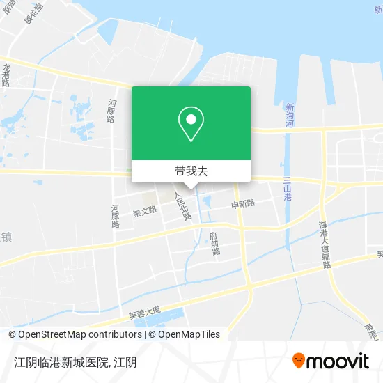 江阴临港新城医院地图