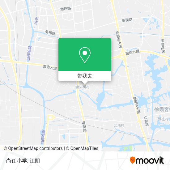 尚任小学地图