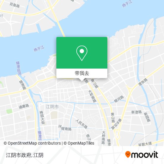 江阴市政府地图