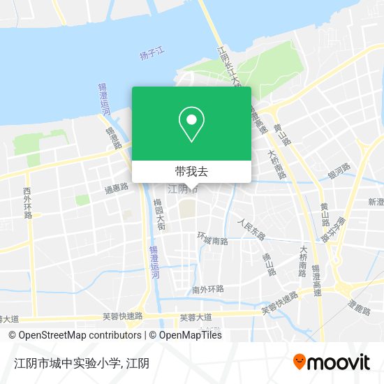 江阴市城中实验小学地图