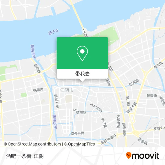 酒吧一条街地图