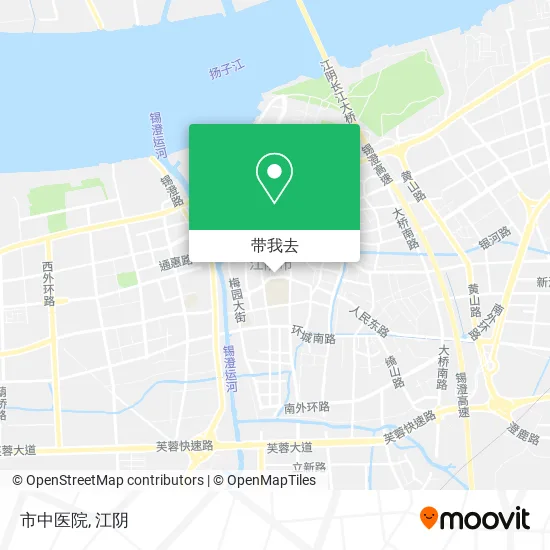 市中医院地图