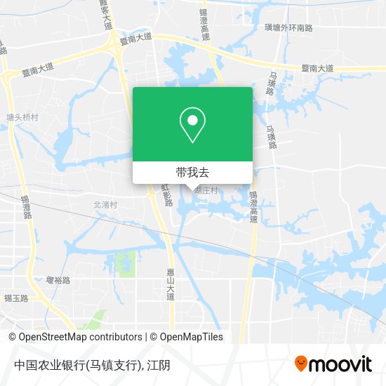 中国农业银行(马镇支行)地图