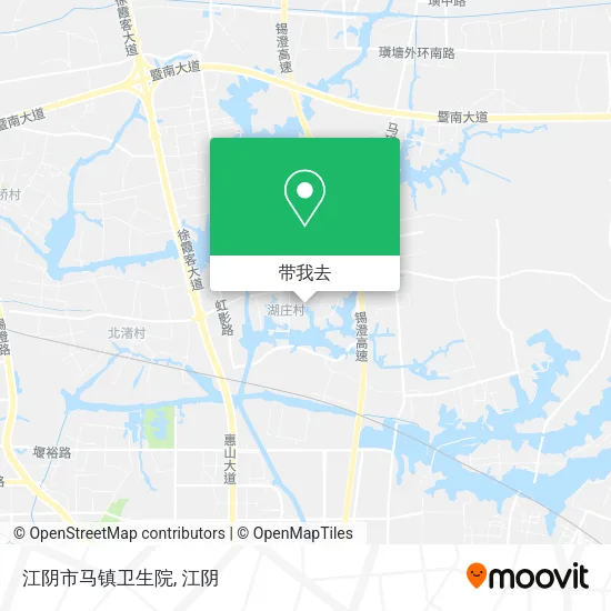 江阴市马镇卫生院地图