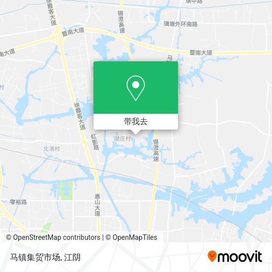 马镇集贸市场地图