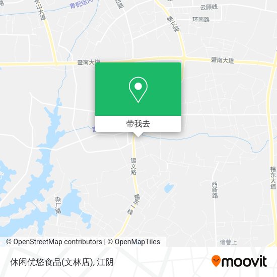 休闲优悠食品(文林店)地图