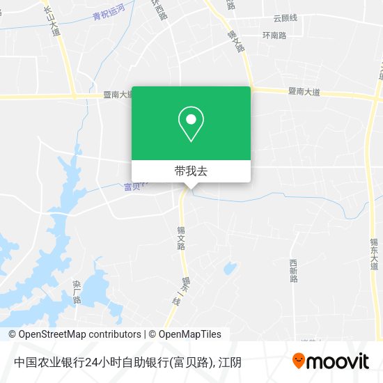 中国农业银行24小时自助银行(富贝路)地图