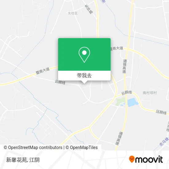 新馨花苑地图