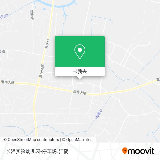 长泾实验幼儿园-停车场地图