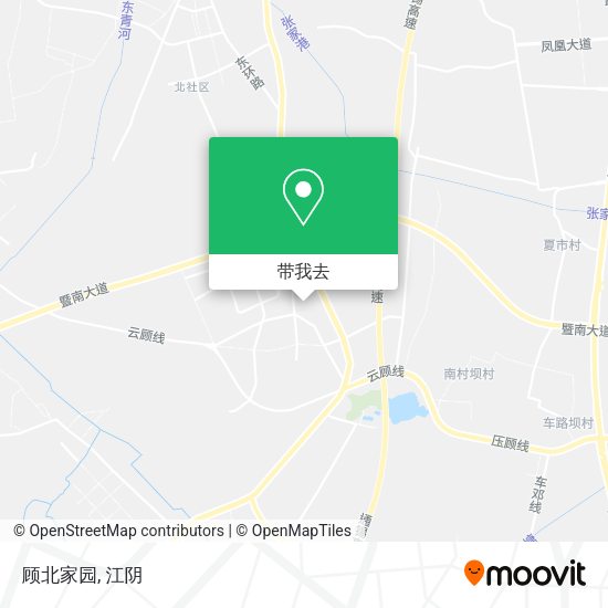 顾北家园地图