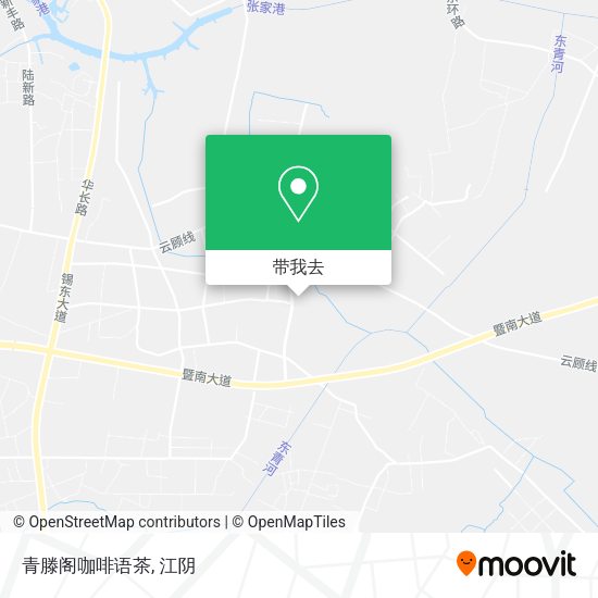 青滕阁咖啡语茶地图