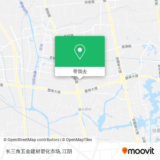 长三角五金建材塑化市场地图