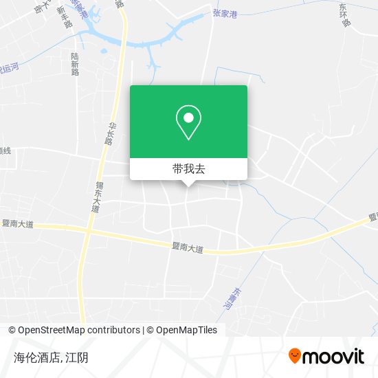 海伦酒店地图
