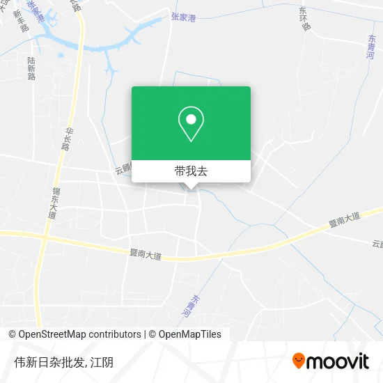 伟新日杂批发地图