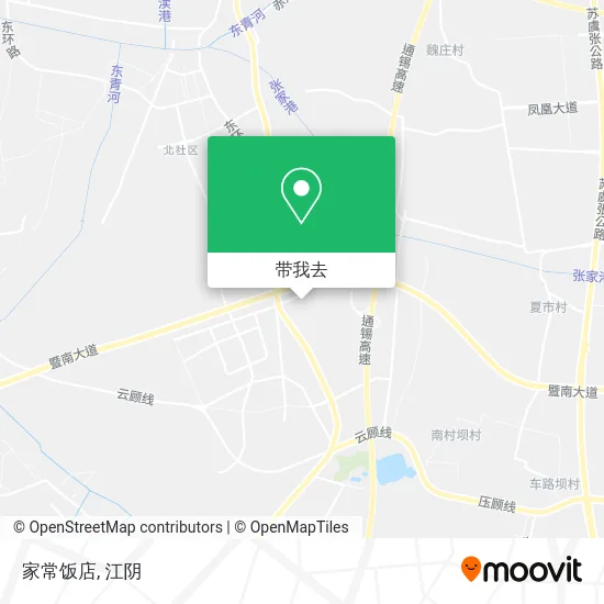 家常饭店地图