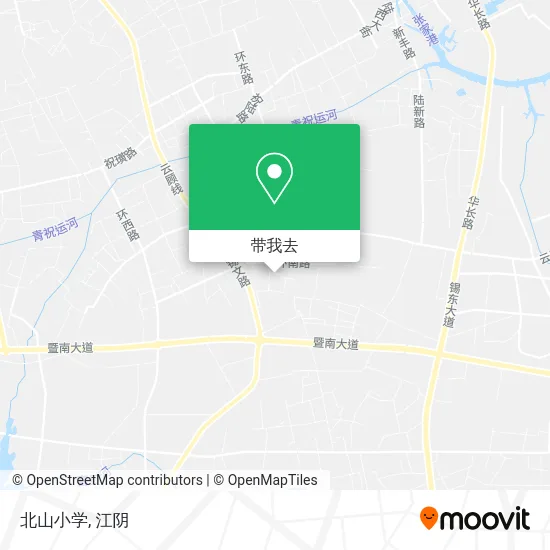 北山小学地图