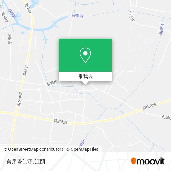 鑫岳骨头汤地图