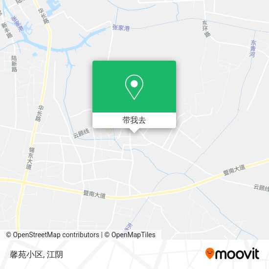 馨苑小区地图
