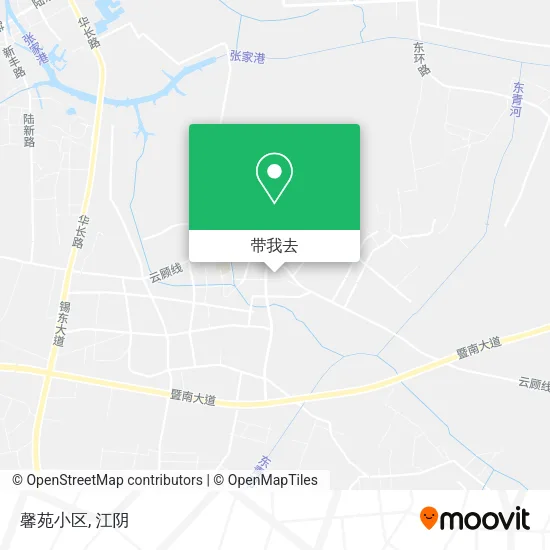 馨苑小区地图