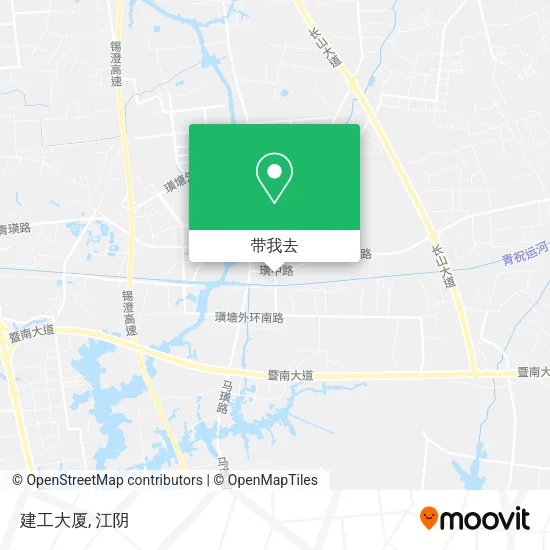 建工大厦地图