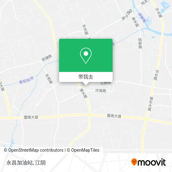 永昌加油站地图