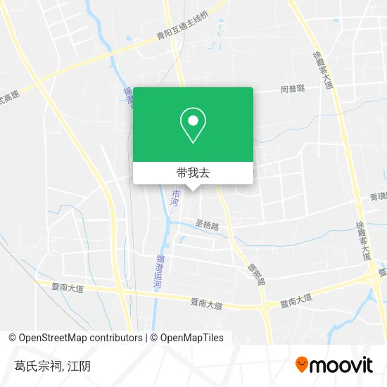 葛氏宗祠地图