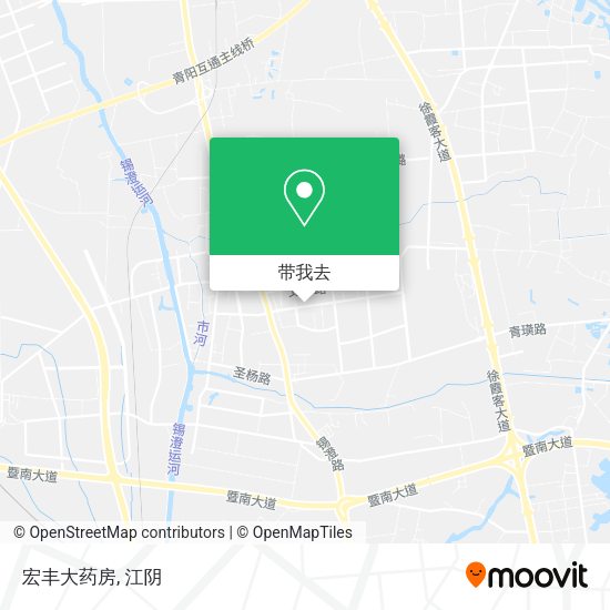宏丰大药房地图