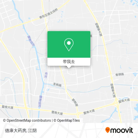 德康大药房地图