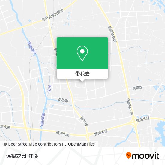 远望花园地图