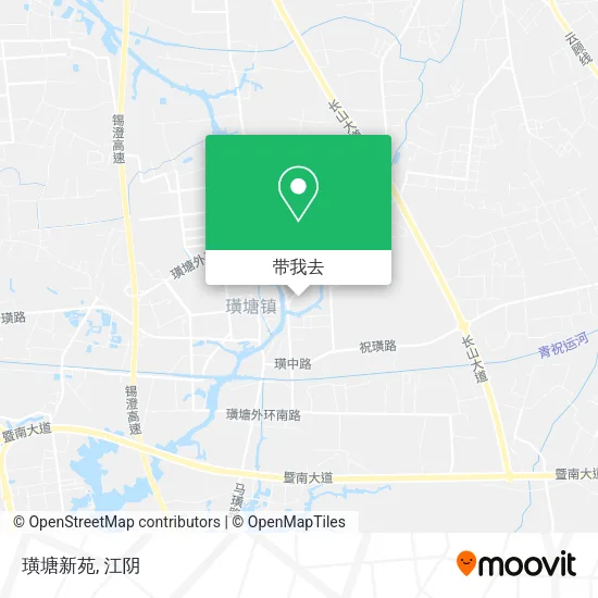 璜塘新苑地图
