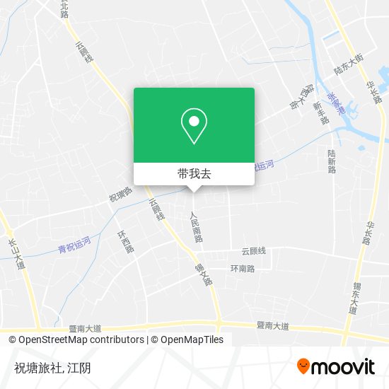 祝塘旅社地图