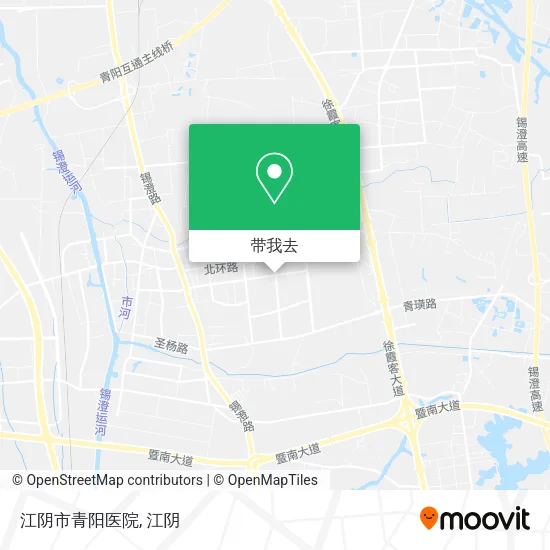 江阴市青阳医院地图