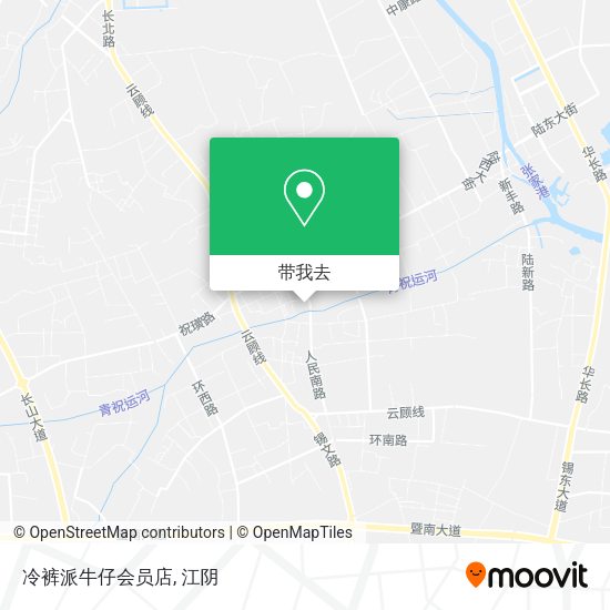 冷裤派牛仔会员店地图