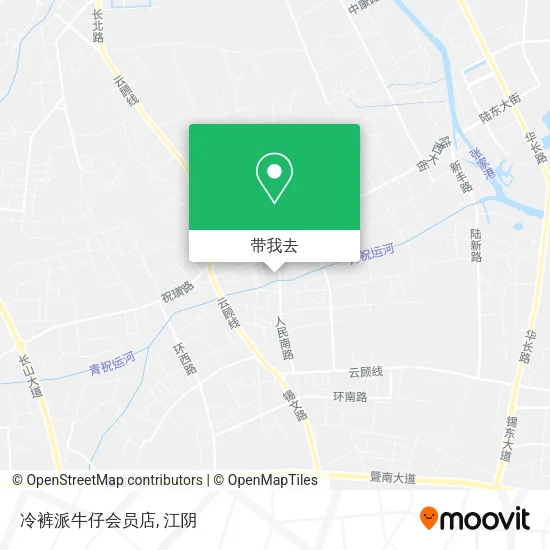 冷裤派牛仔会员店地图
