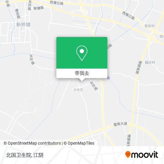 北国卫生院地图