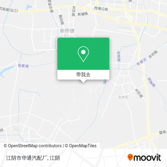 江阴市华通汽配厂地图