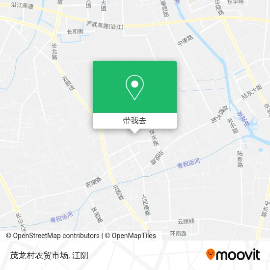 茂龙村农贸市场地图
