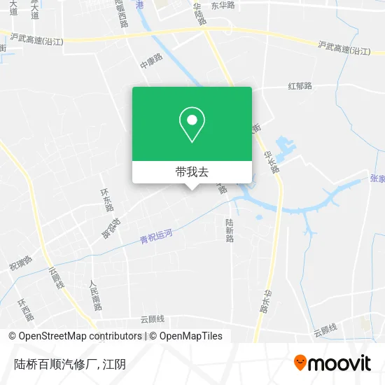 陆桥百顺汽修厂地图