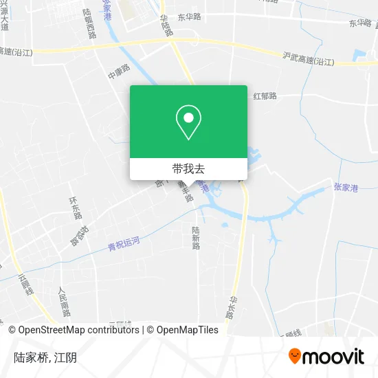 陆家桥地图