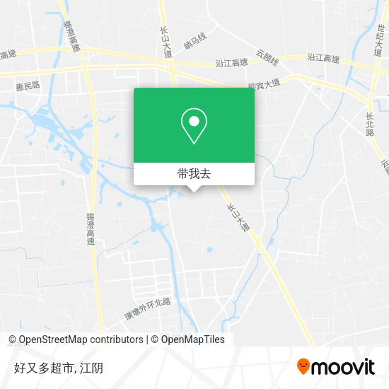 好又多超市地图