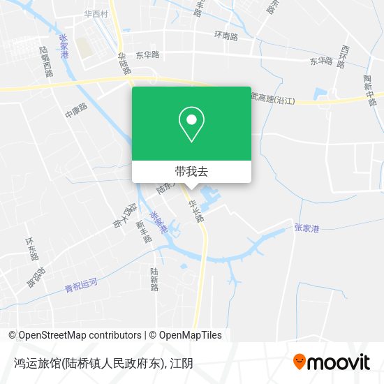 鸿运旅馆(陆桥镇人民政府东)地图