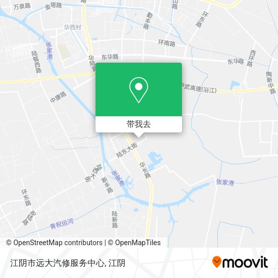 江阴市远大汽修服务中心地图