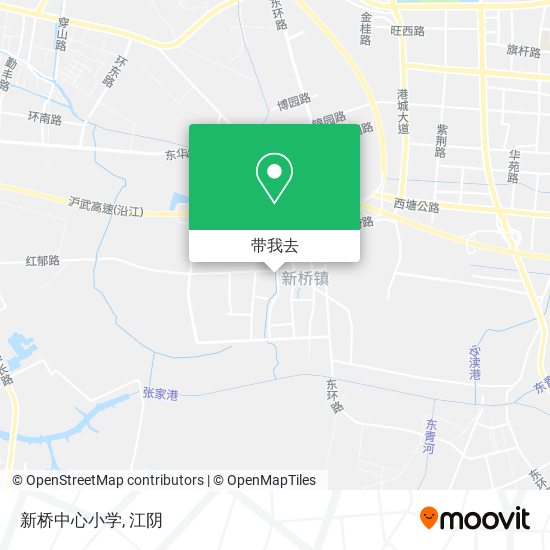 新桥中心小学地图