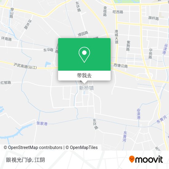 眼视光门诊地图